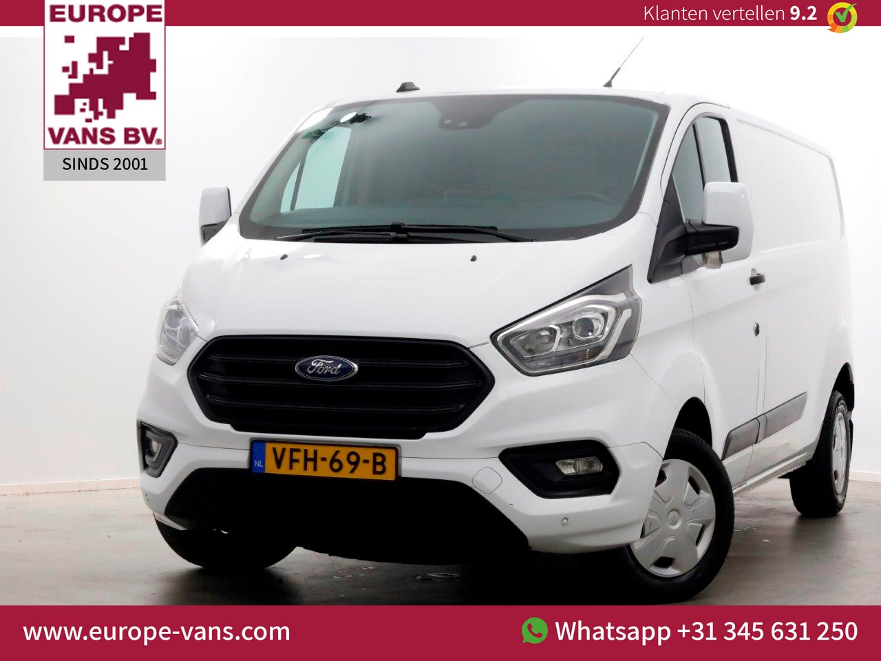 Ford Transit Custom - 2.0 TDCI 130pk E6 L2H1 Trend Airco/Camera 02-2020 - AutoWereld.nl