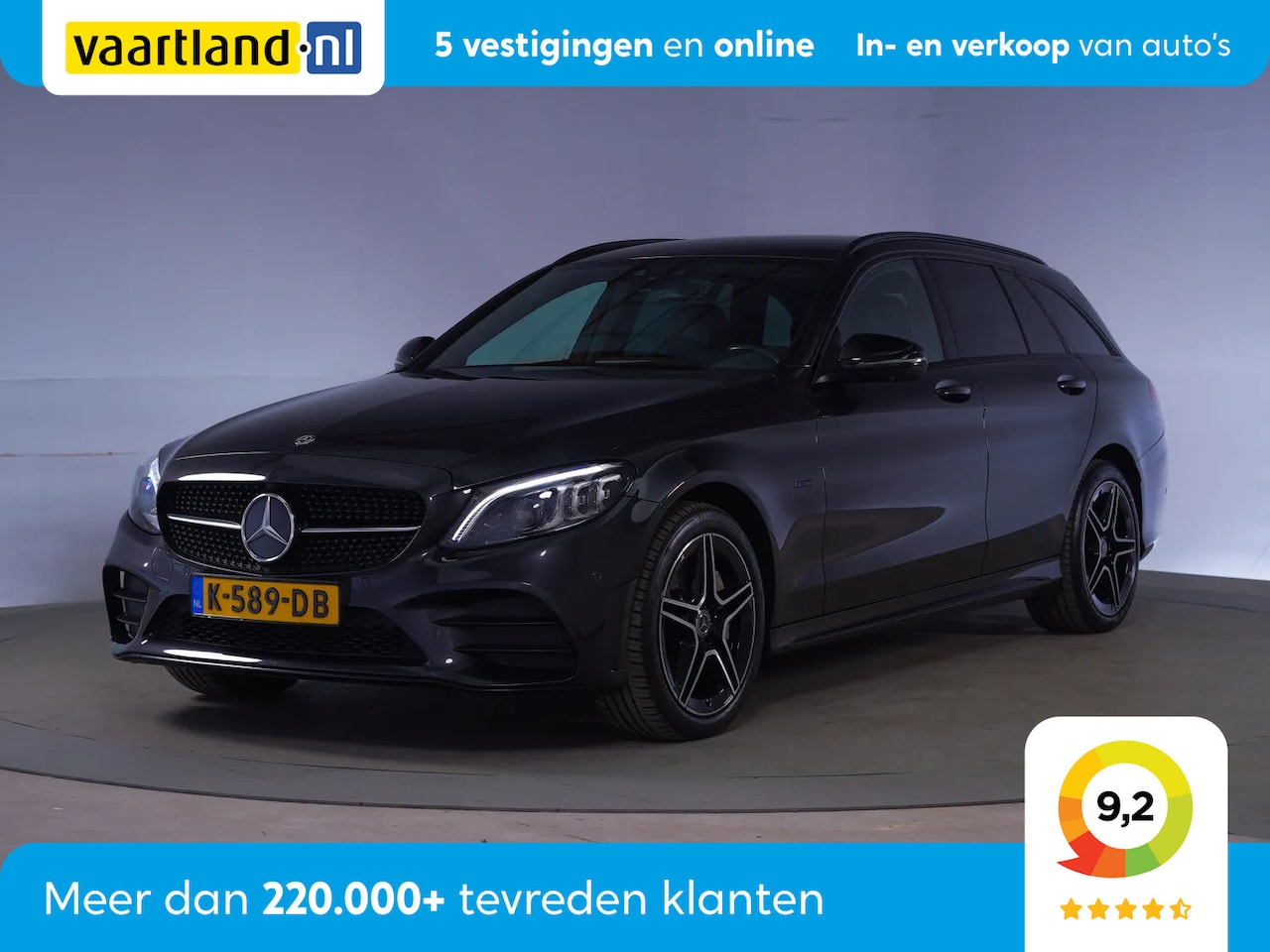 Mercedes-Benz C-klasse Estate - 300 e Premium AMG Line [ Digi-dash Nightpakket Trekhaak ] - AutoWereld.nl