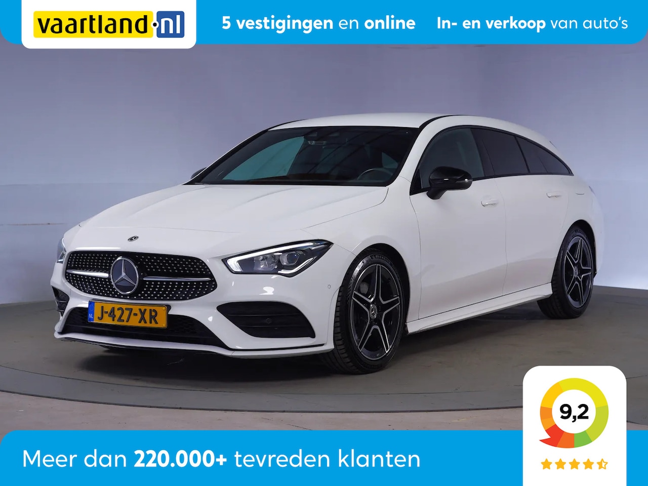 Mercedes-Benz CLA-Klasse - SHOOTING BREAK 180 Bsusiness AMG Aut [ Sfeerled Widescreen Nav Keyless ] - AutoWereld.nl