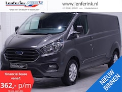 Ford Transit Custom - 2.0 TDCI 130 pk L2H1 Limited Navi, 16" LMV Cruise Control, PDC V+A, Airco, Apple Carplay,