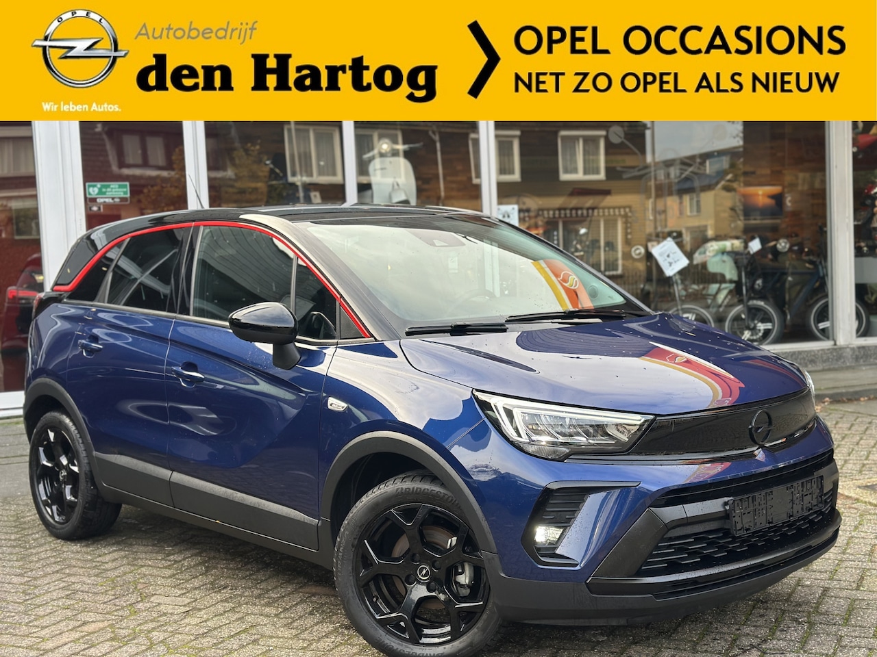 Opel Crossland - 1.2 Turbo GS Line Navi groot/ECC/Parkeerhulp. - AutoWereld.nl