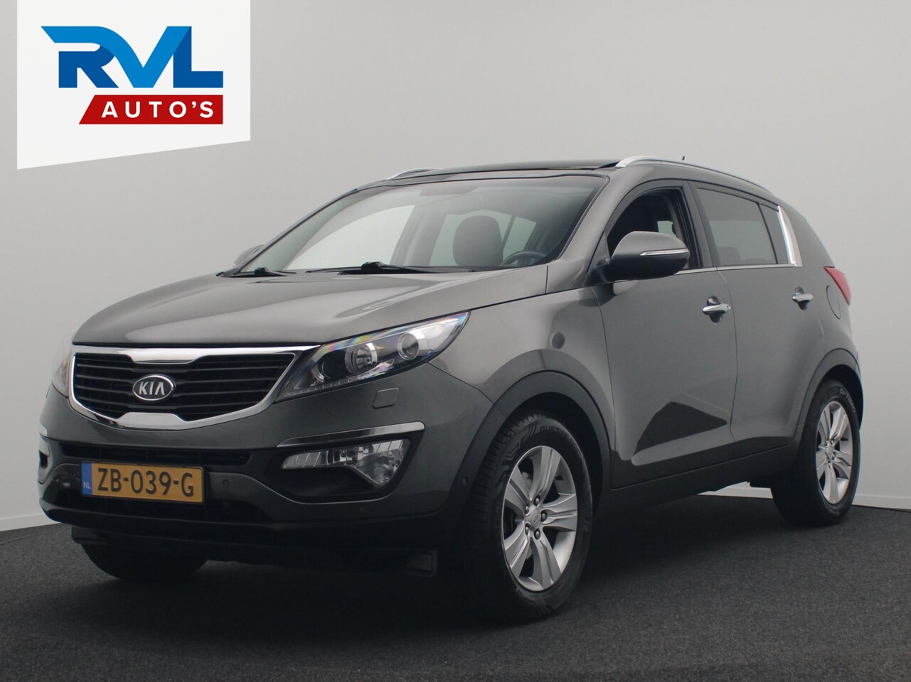 Kia Sportage - 1.6 GDI Super Pack Trekhaak Leder Navigatie Camera Climate-control Cruise - AutoWereld.nl