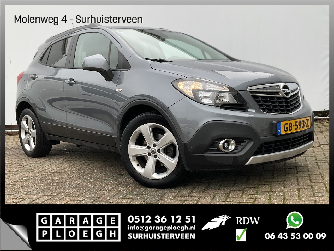 Opel Mokka - 1.4 T 141pk Edition LPG Af-fabriek Trekhaak Navi Cruise Zuinig! - AutoWereld.nl