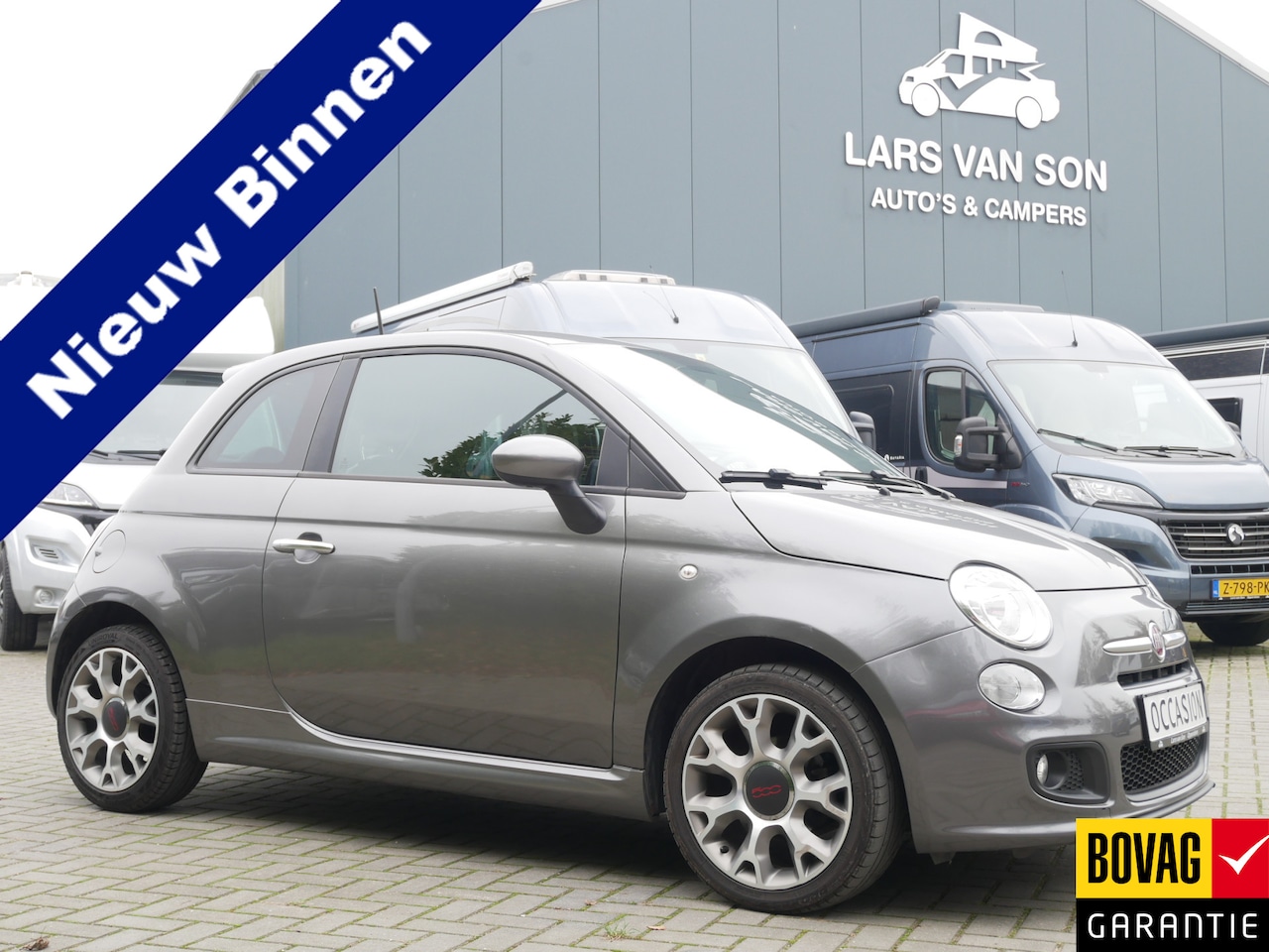 Fiat 500 - 1.2 Lounge Sport, Airco, 4-Cilinder Motor!!!! - AutoWereld.nl