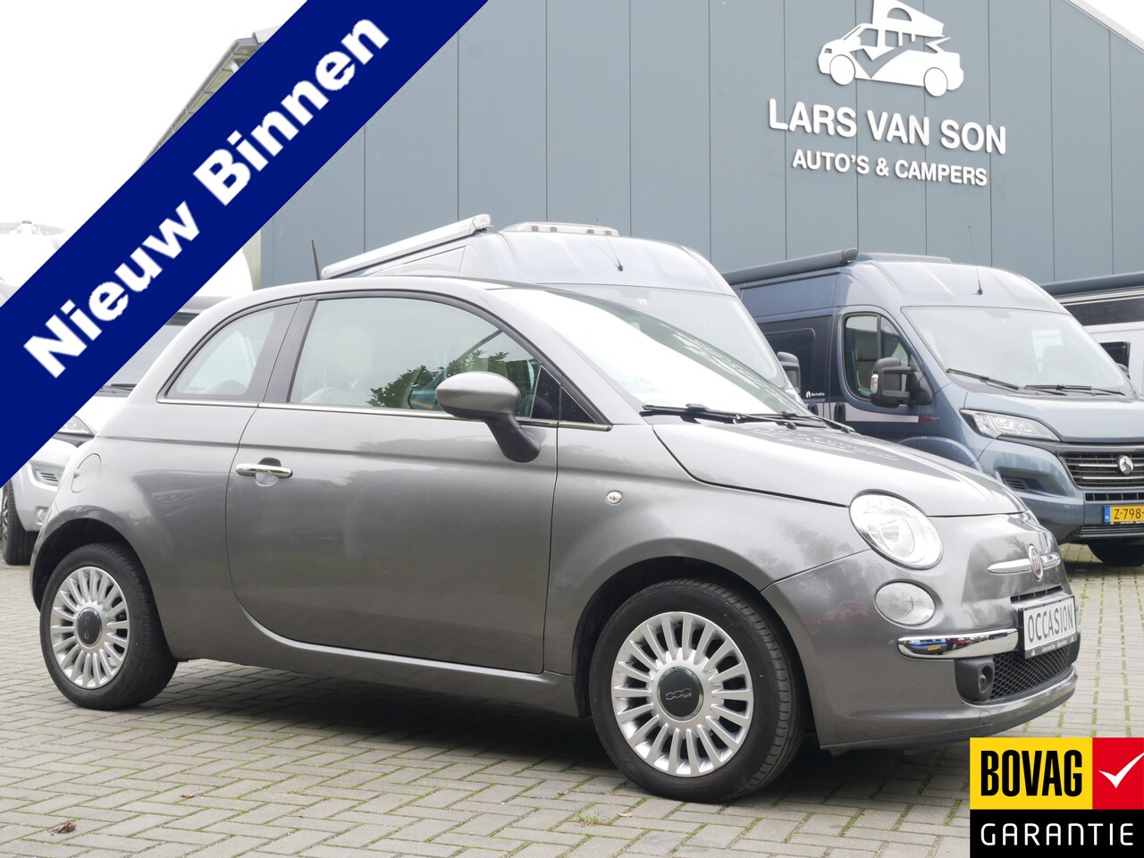 Fiat 500 - 1.2 Lounge 1.2 Lounge, Airco, 4-Cilinder Motor!!! - AutoWereld.nl