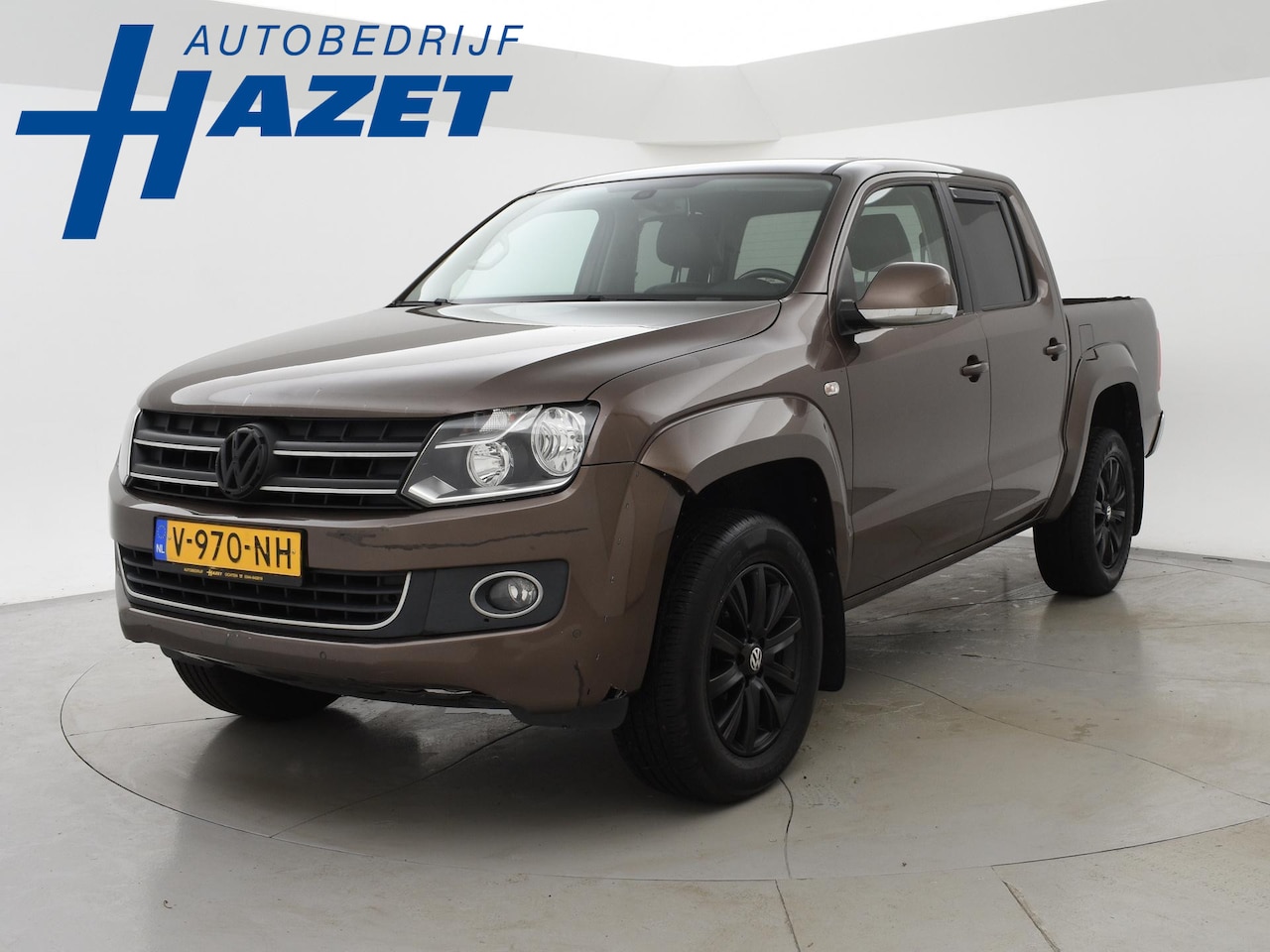 Volkswagen Amarok - 2.0 TDI 180 PK DSG AUT 4-MOTION *EXPORT* HIGHLINE PLUS + LEDER - AutoWereld.nl