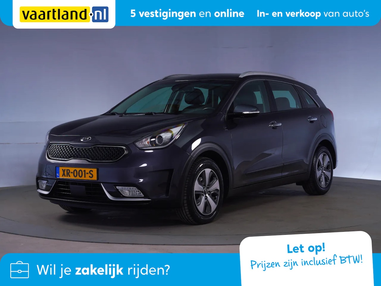 Kia e-Niro - 1.6 GDi Hybrid DynamicLine - AutoWereld.nl