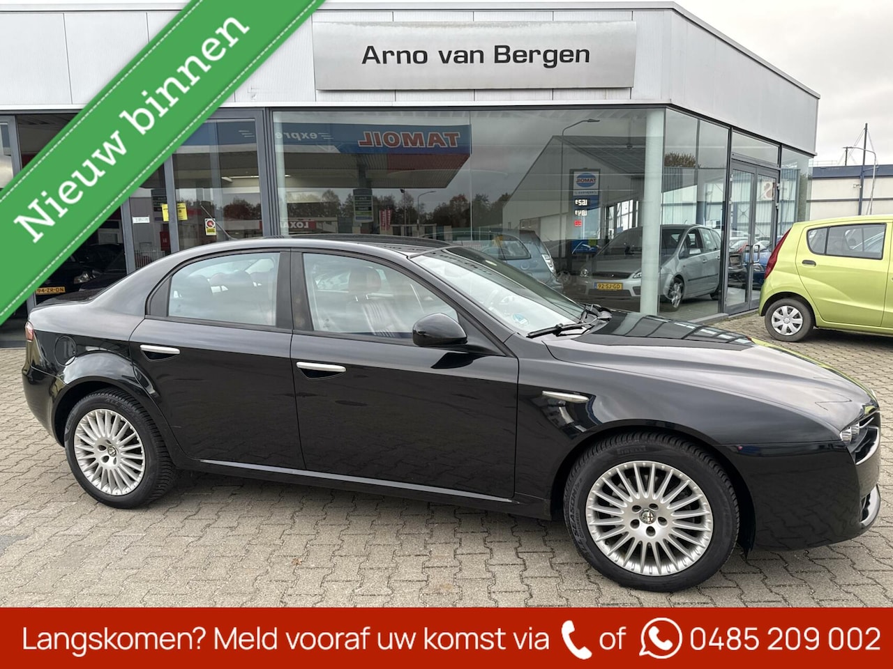 Alfa Romeo 159 - 1.9 JTS Distinctive 1.9 JTS Distinctive, leder, clima, cruisecontrol, navi, pdc, zeer nette auto met een nieuw - AutoWereld.nl