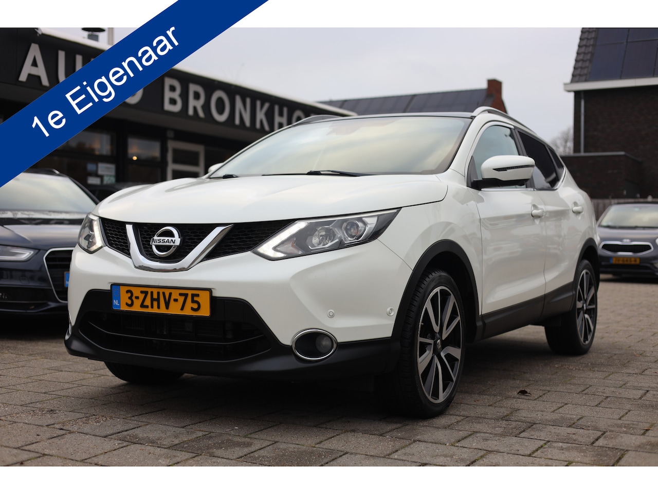 Nissan Qashqai - 1.2 TEKNA | AUT | NAVI | CAMERA | LEDER | PANO | 1e EIG! - AutoWereld.nl