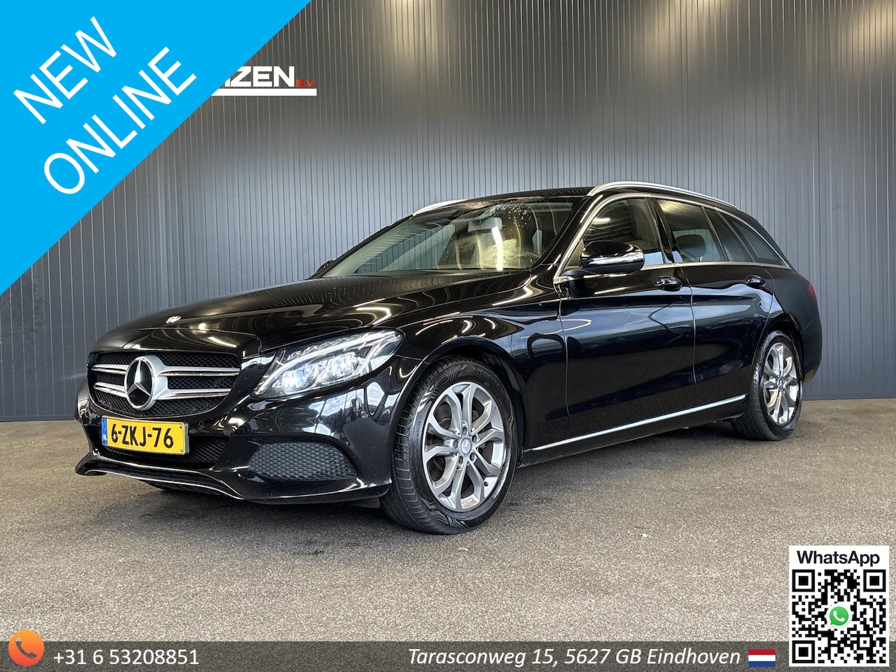 Mercedes-Benz C-klasse Estate - 220 CDI Lease Edition | Led | Cruise | Climate | Navi | PDC | Trekhaak | - AutoWereld.nl