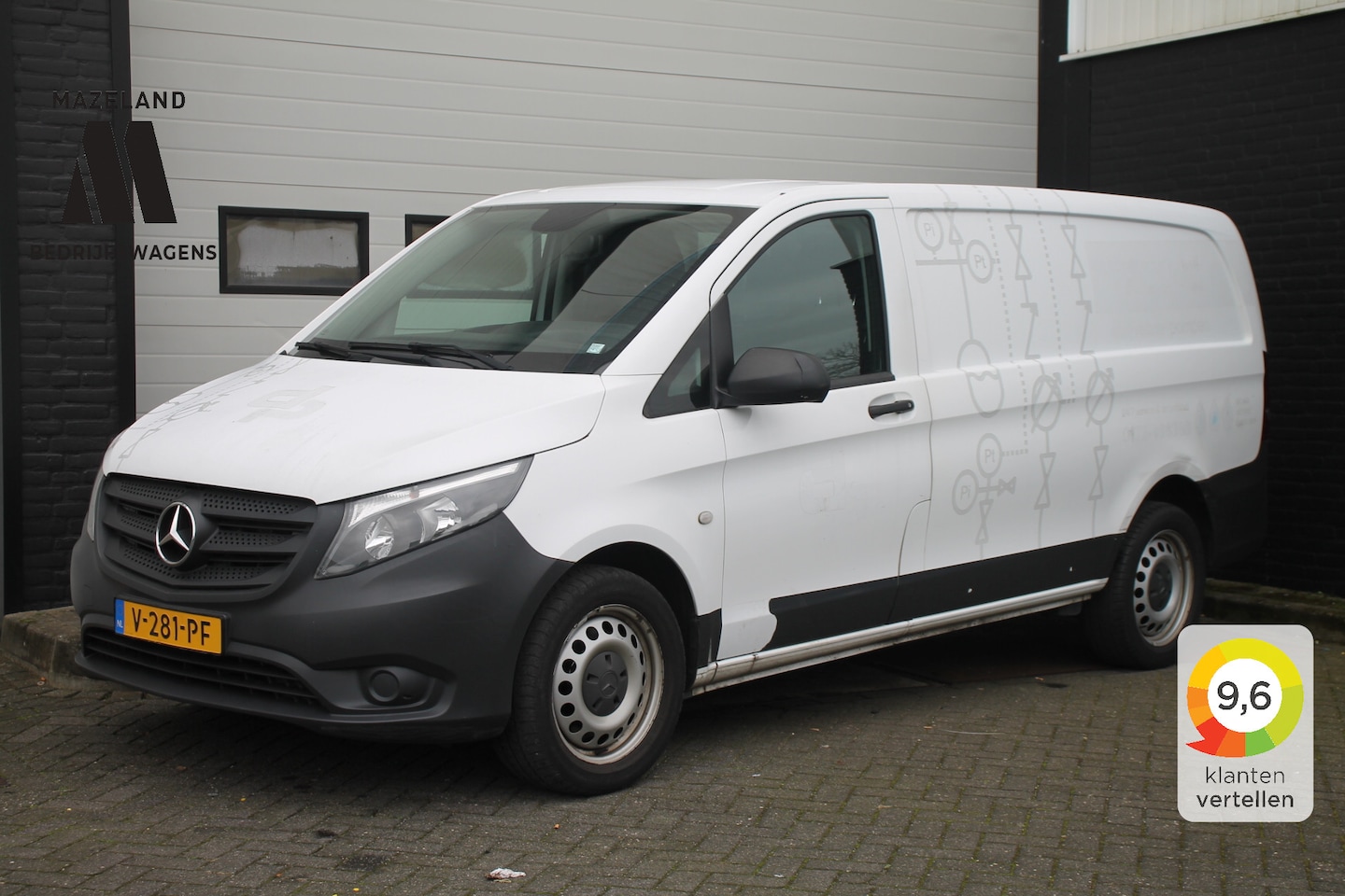 Mercedes-Benz Vito - 114 CDI Lang Automaat - EURO 6 - Airco - Cruise - Camera - € 15.950,- Excl. - AutoWereld.nl