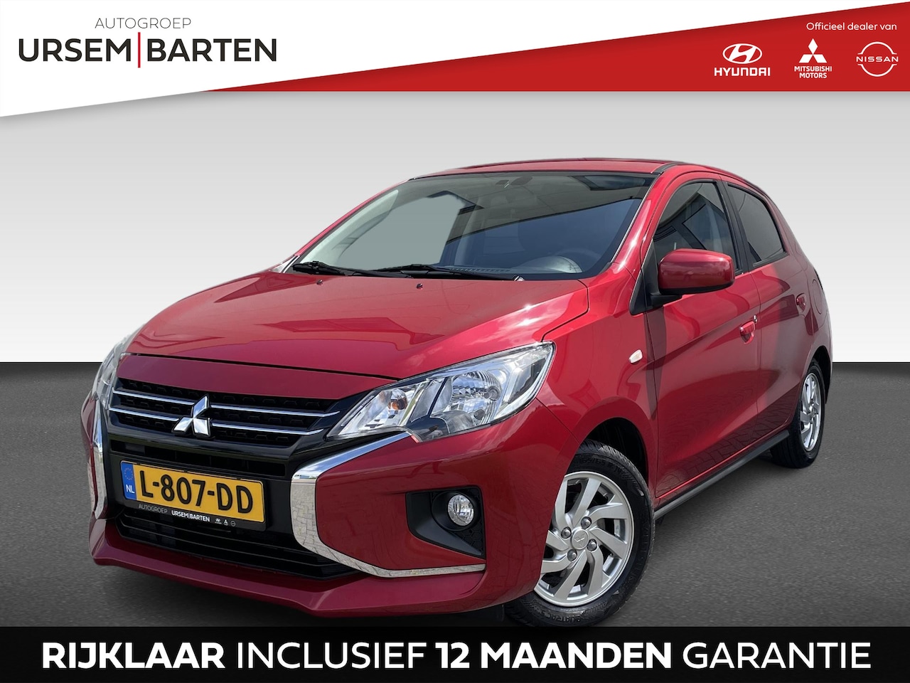 Mitsubishi Space Star - 1.2 Active | automaat | | airco | cruise control | Apple Carplay/Android Auto | DAB - AutoWereld.nl