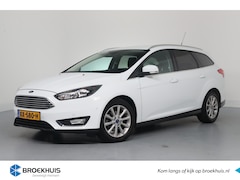 Ford Focus Wagon - 1.0 Titanium | Navi | Clima | Winter Pack | Keyless | Parkeersensoren V+A | Lichtmetalen V