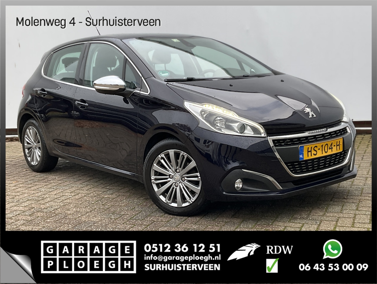 Peugeot 208 - 1.6 BlueHDi Executive Navi Cruise Clima Voll.onderhouden! Blue Lease - AutoWereld.nl