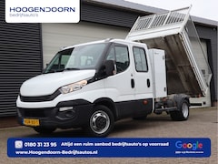 Iveco Daily - 35C14 Euro 6 - Kipper - DC 6 Pers. - Trekhaak - WB 410 cm