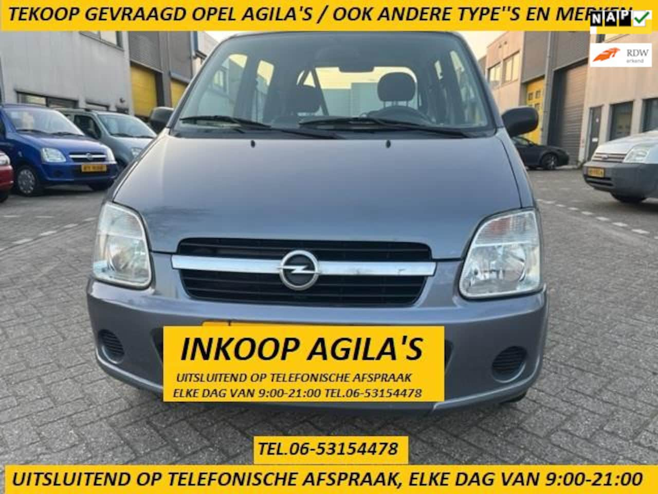 Opel Agila - 1.2-16V Comfort 1.2-16V Comfort - AutoWereld.nl