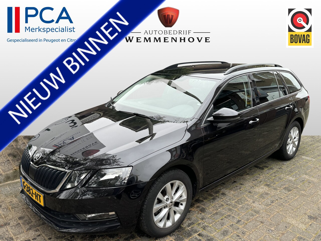 Skoda Octavia Combi - 1.0 TSI Greentech Business Edition Airco/Alu wielen/Parkeersensoren/Navi - AutoWereld.nl