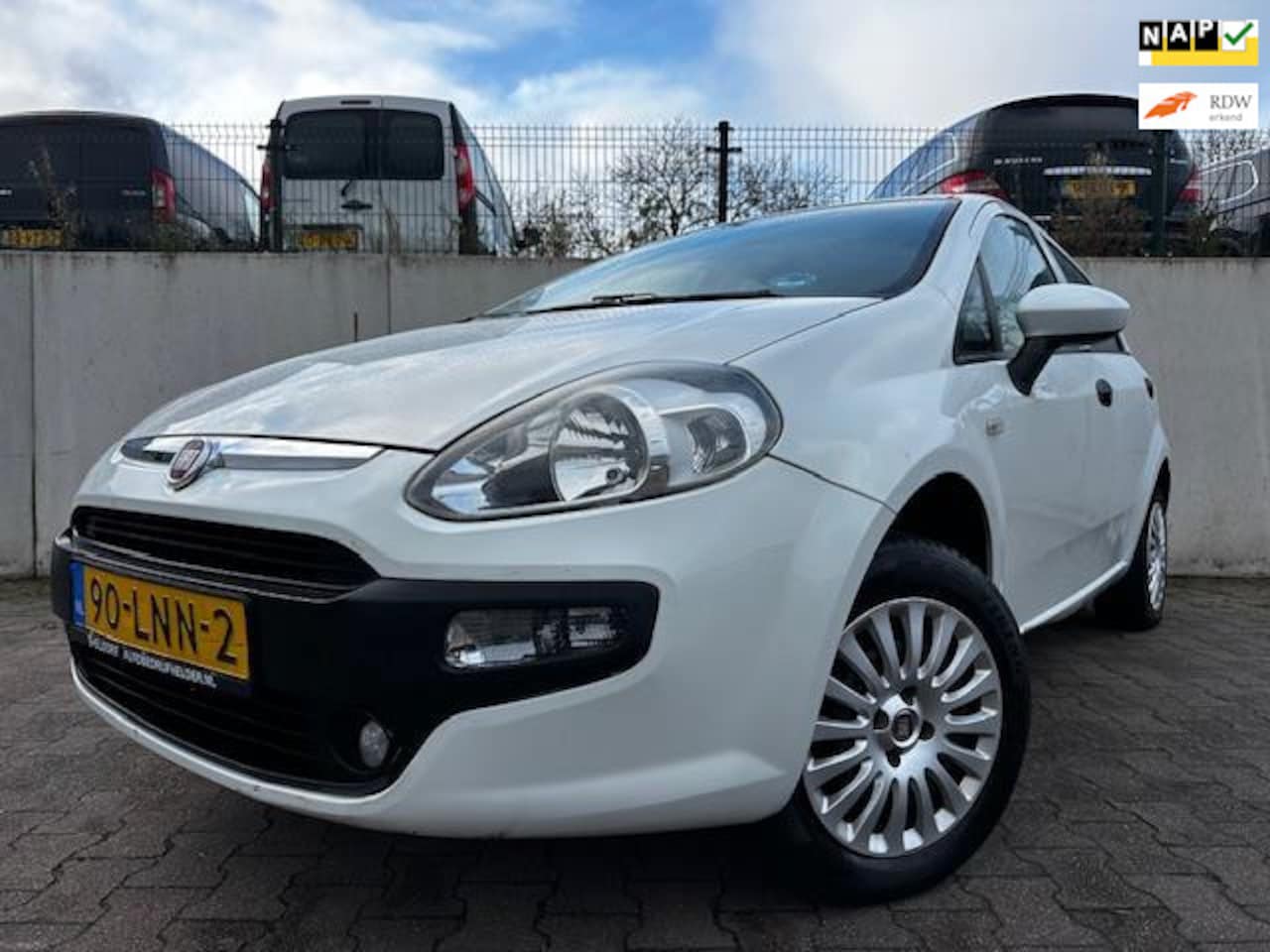 Fiat Punto Evo - 1.4 Natural Power Active/AIRCO/NAP/INRUILKOOPJE/ - AutoWereld.nl