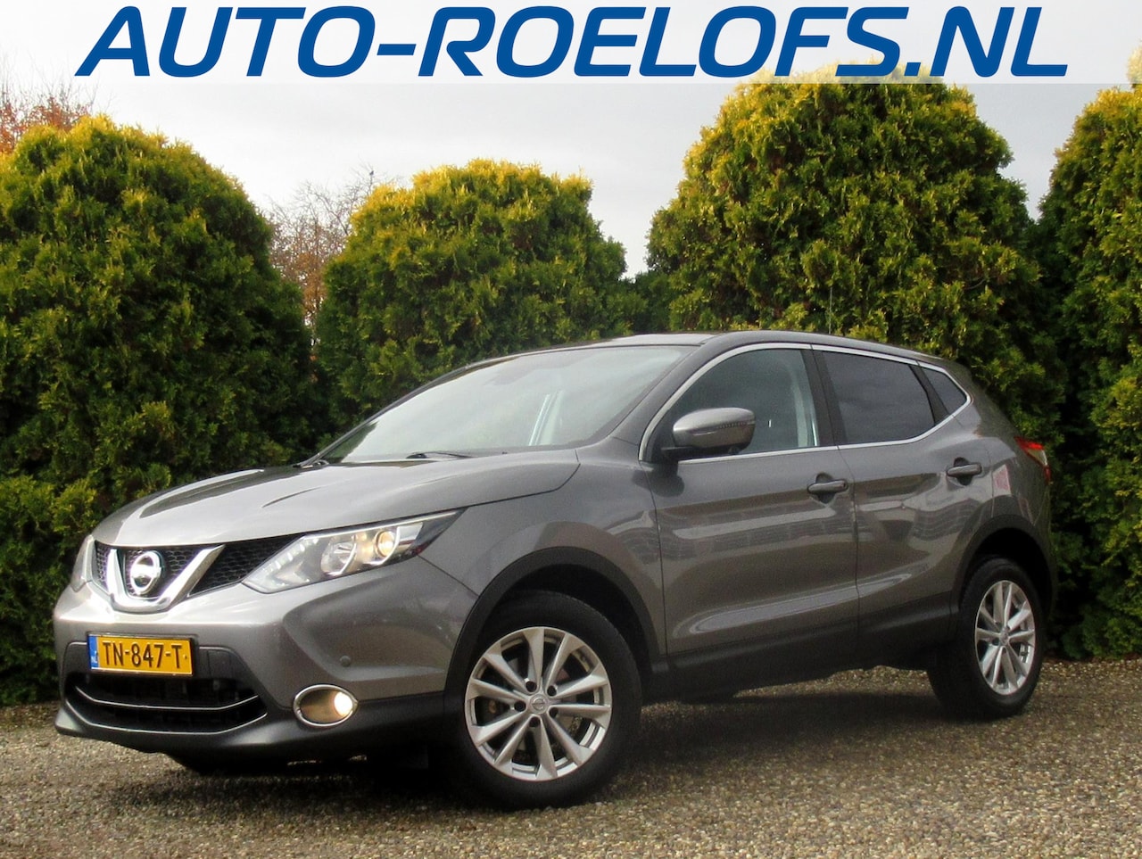 Nissan Qashqai - 1.2 N-Connecta Automaat*Navi*Camera*Trekhaak - AutoWereld.nl