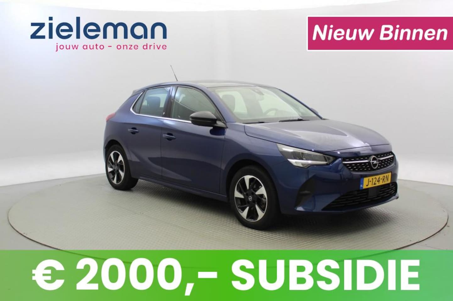 Opel Corsa-e - Elegance 50 kWh (14.845 NA SUBSIDIE) Panorama, CarPlay - AutoWereld.nl