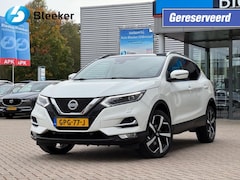 Nissan Qashqai - 1.3 DIG-T 159Pk Tekna 1500kg trekken Leer Airco 360 Camera Trekh