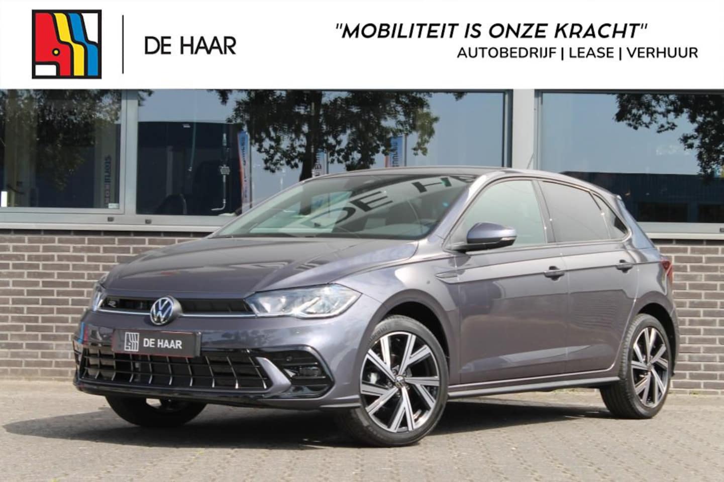 Volkswagen Polo - 1.0 TSI DSG R-Line Nieuw - Apple CarPlay - Stoelverwarming - ACC - AutoWereld.nl