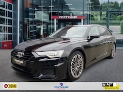 Audi A6 - 55 TFSIe S-LINE LEDER/TREKHAAK/CAMERA/NAVI/ACC/STOELVERW