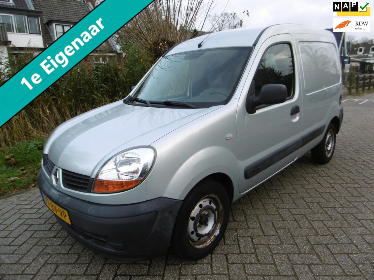 Renault Kangoo Express - 1.5 dCi 65pk 1e eig. Trekhaak Airco Historie Grijs Kenteken - AutoWereld.nl