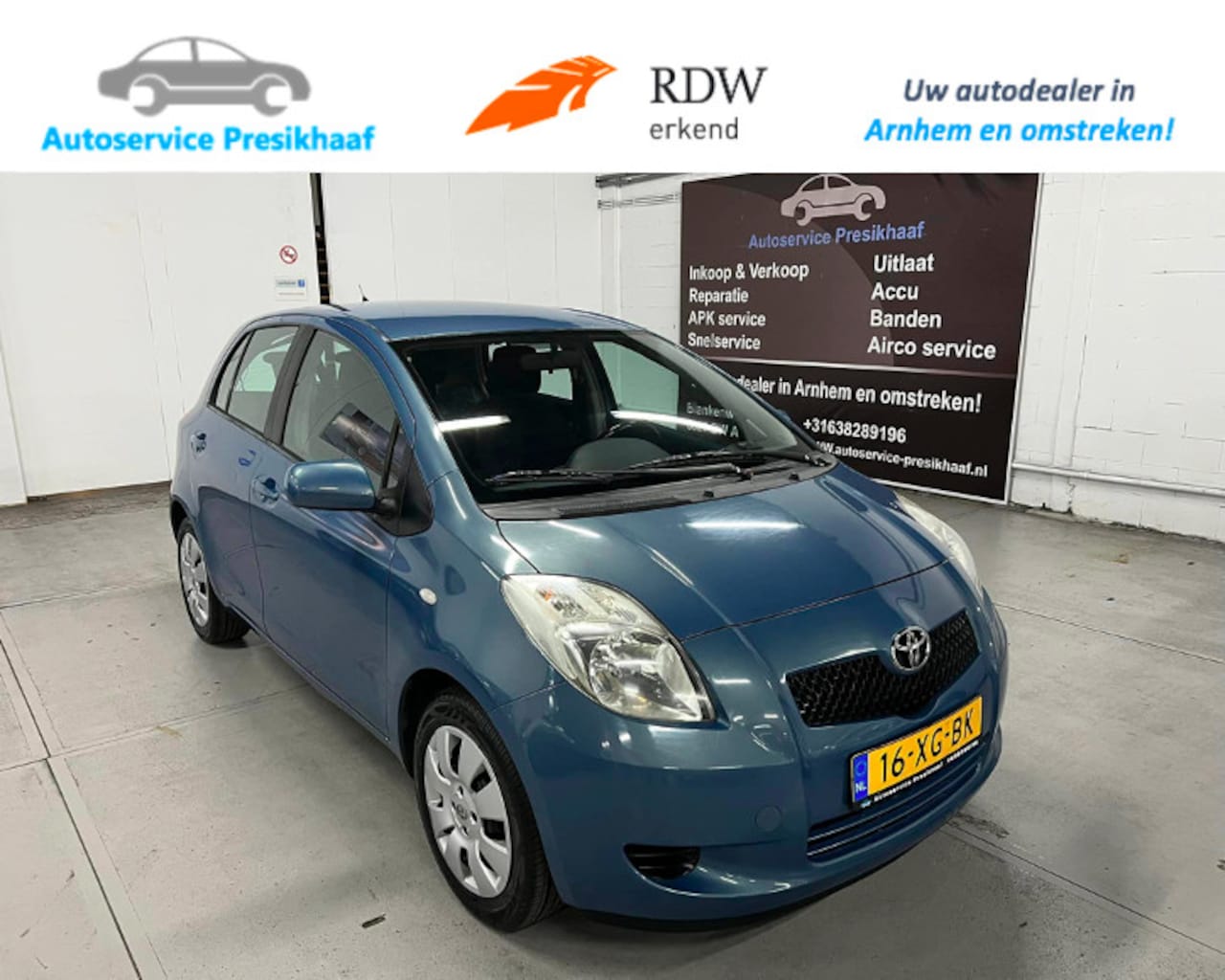 Toyota Yaris - 1.3 VVTi Sol MMT Automaat AIRCO / TREKHAAK - AutoWereld.nl