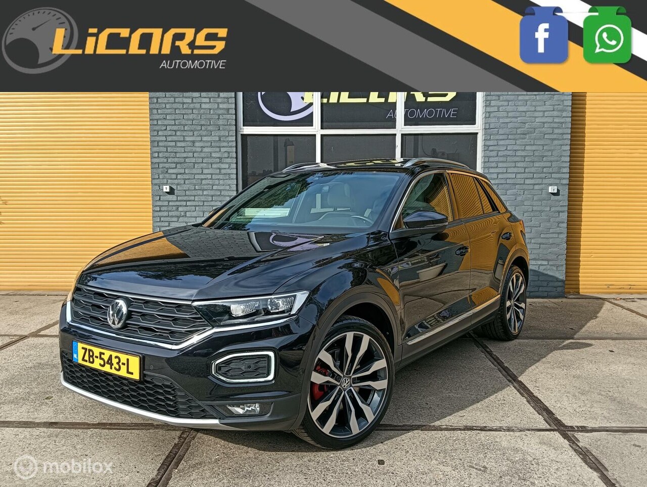 Volkswagen T-Roc - 2.0 TSI DSG 4Motion Sport Pano/trekhaak/19inch/CarPlay - AutoWereld.nl