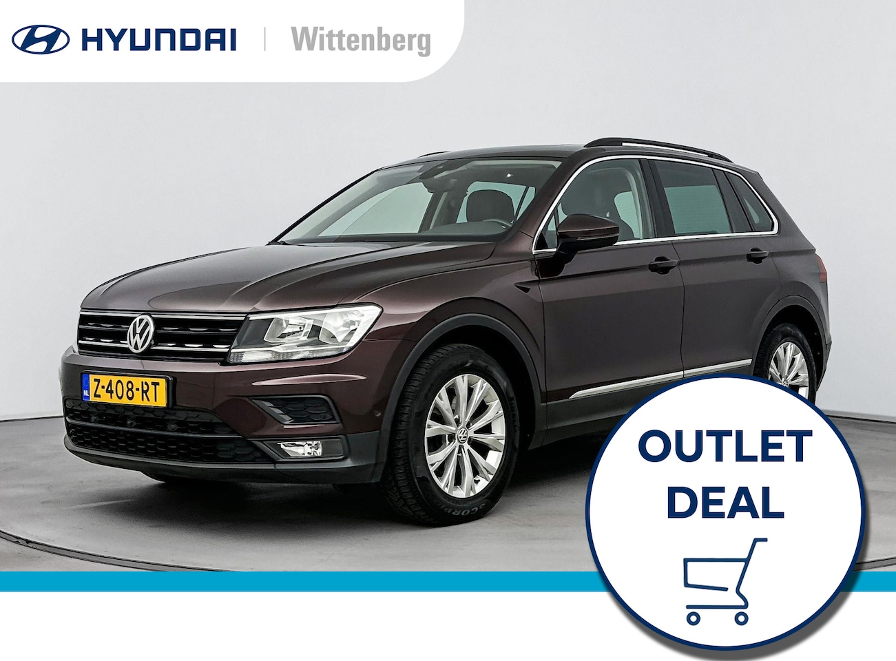 Volkswagen Tiguan - 1.5 TSI ACT COMFORTLINE BUSINESS | TREKHAAK | NAVI | LEDER | PANORAMADAK | 17'' LMVELGEN | - AutoWereld.nl