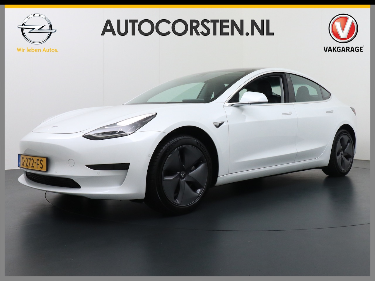 Tesla Model 3 - SR+60kWh 325PK AutoPilot FSD.vb Premium-Luidsprekers Leer PanoDak Adaptive cruise 18" Came - AutoWereld.nl