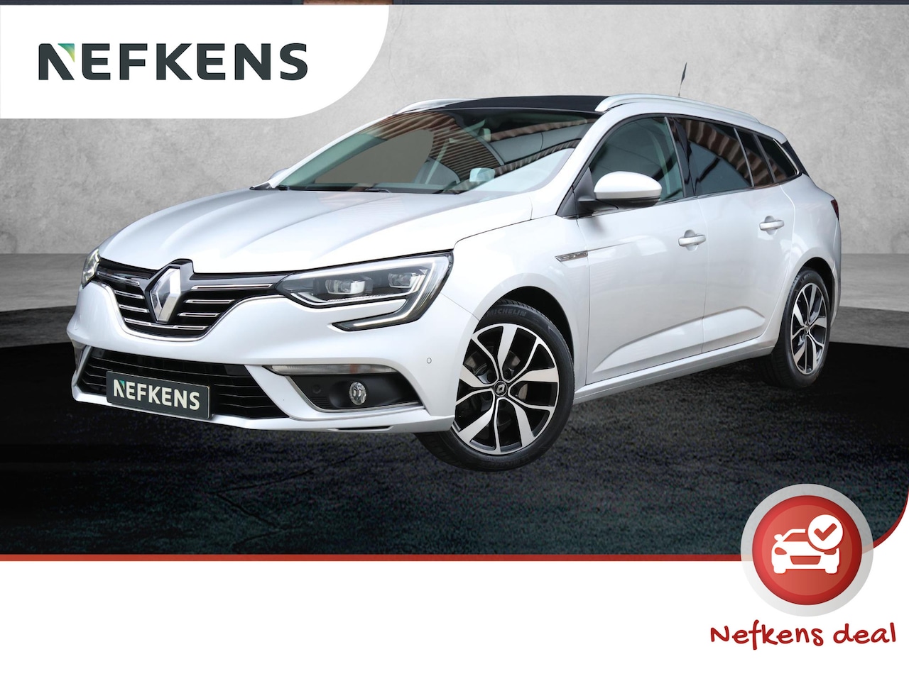 Renault Mégane - TCe 160pk Bose (1ste eig./Glazen dak/LEER/Camera/LED/HUD/Dodehoekdetectie) - AutoWereld.nl