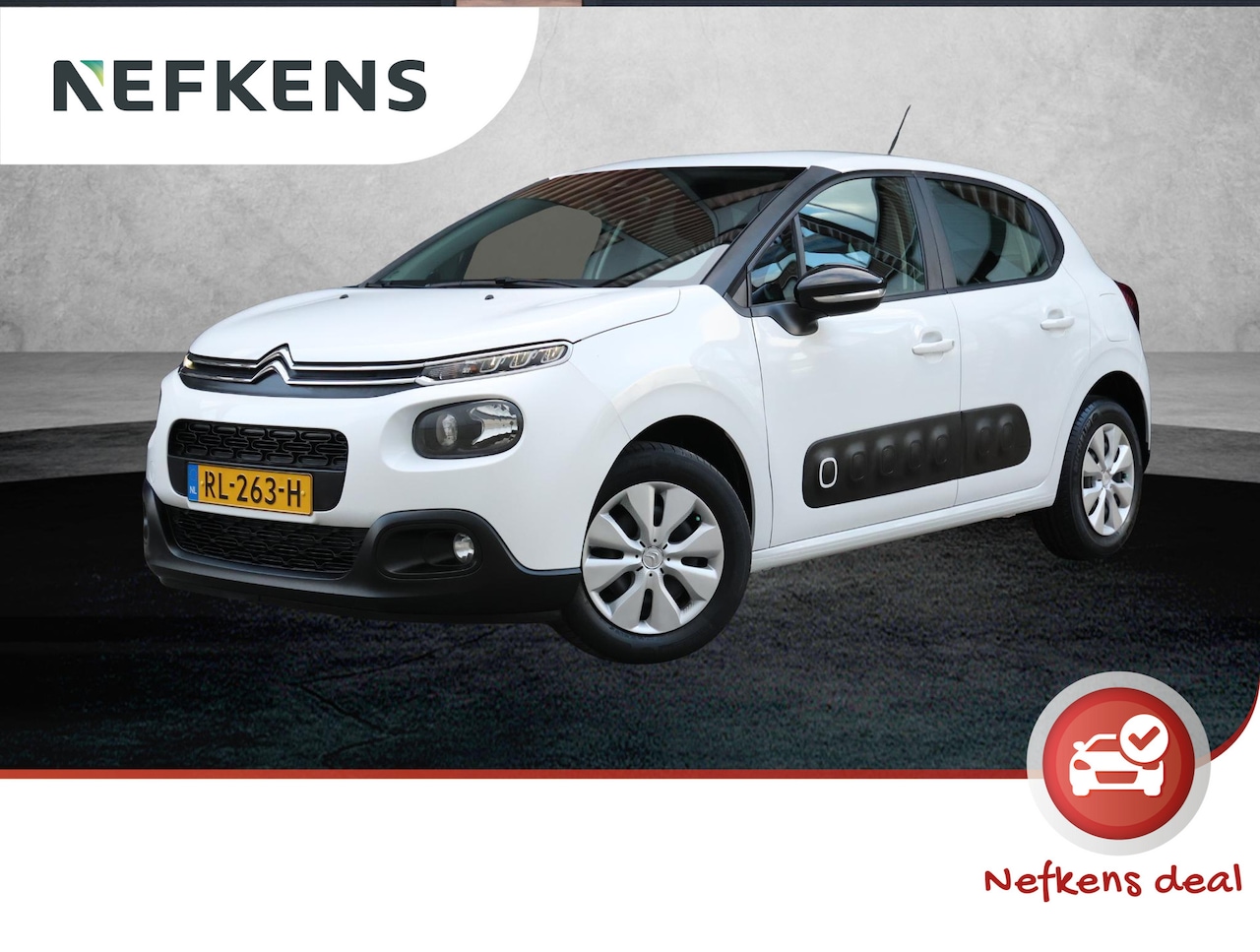 Citroën C3 - 1.6 BlueHDi Feel 1.6 BlueHDi Feel (1ste eig./NAV./Climate/PDC/Cruise/UNIEK!!) - AutoWereld.nl