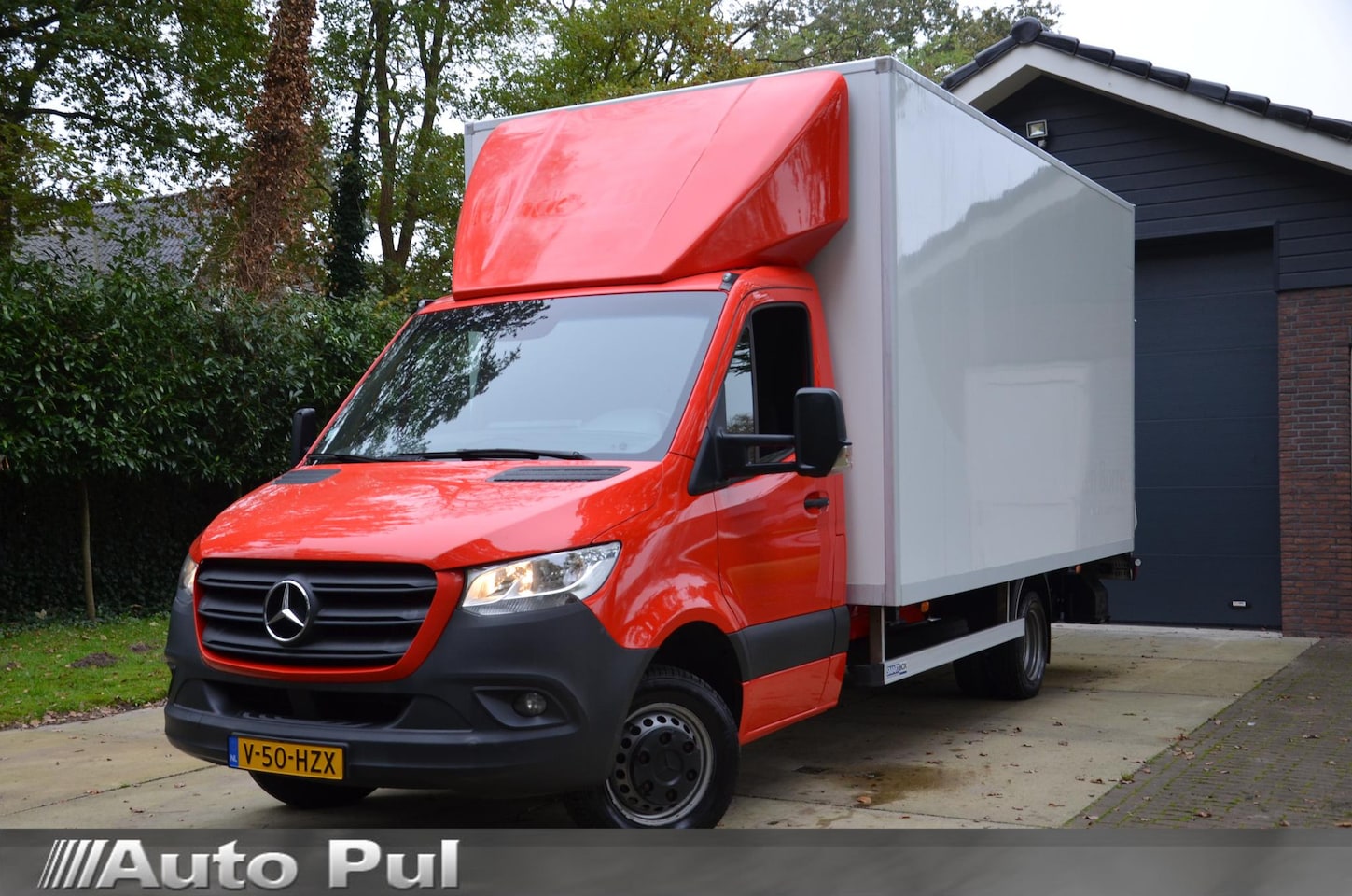 Mercedes-Benz Sprinter - 516 2.2 CDI EURO VI-D Automaat Bakwagen/Laadklep/Zij-Deur/Airco/Navi/Cr-Controle - AutoWereld.nl