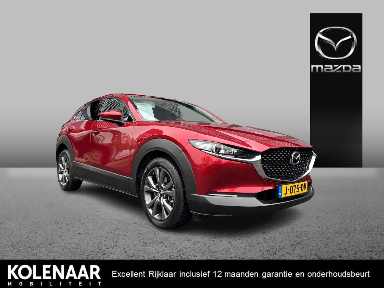 Mazda CX-30 - Automaat 2.0 e-Sky-X 180 Luxury I-Activsense/Navi/HUD/Keyless/ECC/Leder/360 camera/CarPlay - AutoWereld.nl