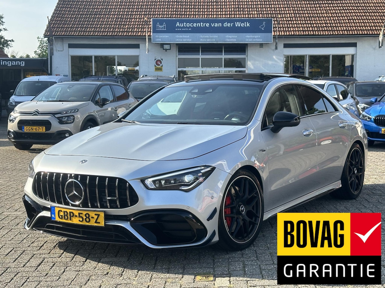 Mercedes-Benz CLA-Klasse - AMG 45 S 4MATIC+ PANO | KUIPSTOELEN | BOVAG!! - AutoWereld.nl