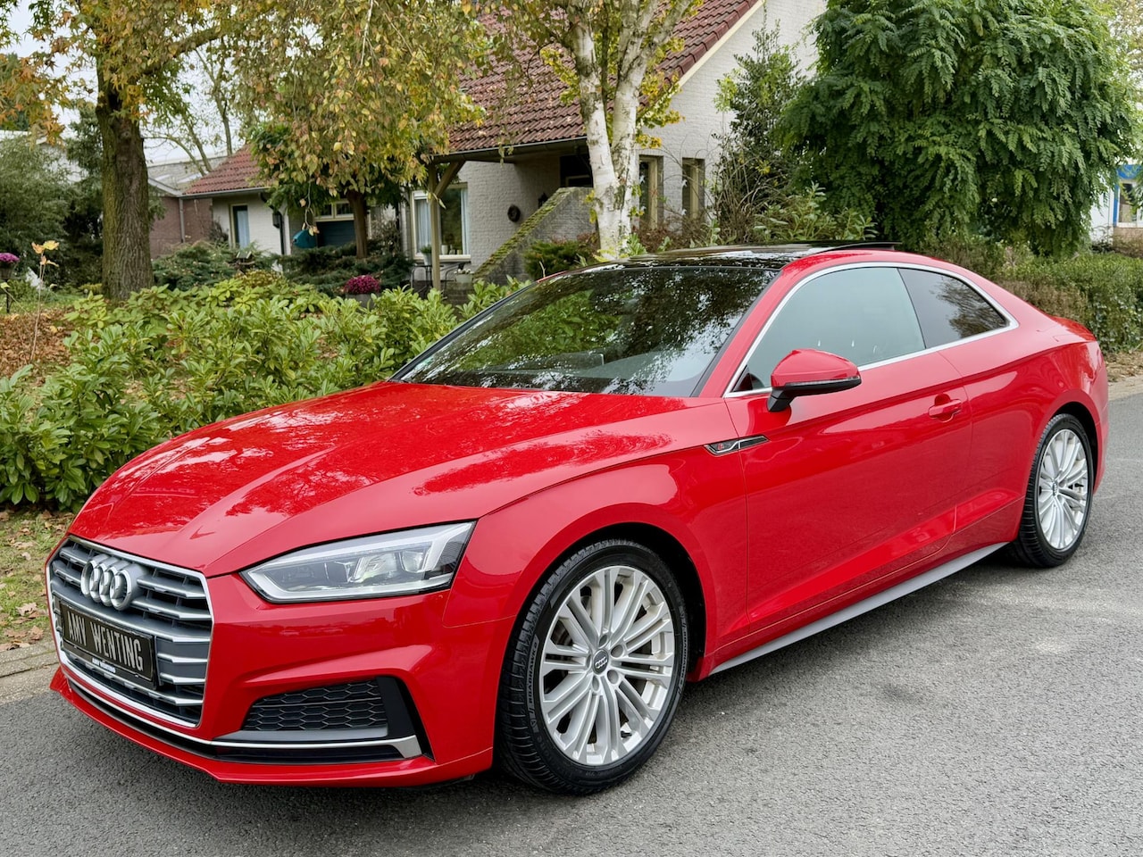 Audi A5 Coupé - 40TFSI S-Line 190PK Automaat•Pano•Leder - AutoWereld.nl