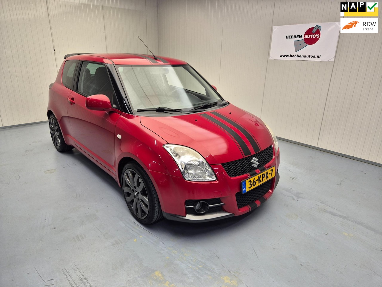 Suzuki Swift - 1.6 Sport Airco Ecc Navi Key-Less Alu Velgen 17 " - AutoWereld.nl