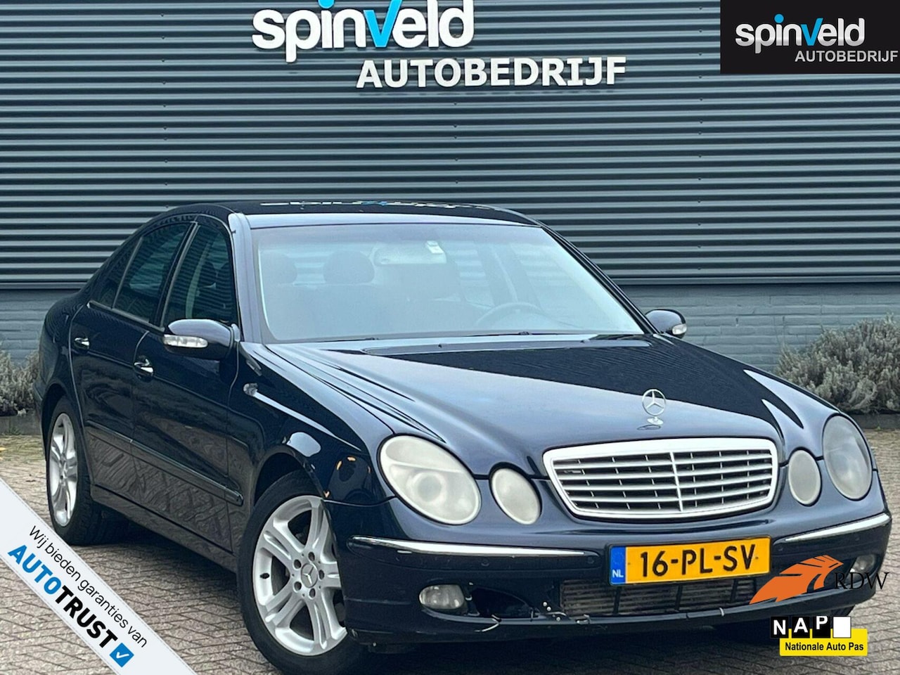 Mercedes-Benz E-klasse - 270 CDI Elegance BJ`04 AUT Airco Cruise Elekpakket - AutoWereld.nl