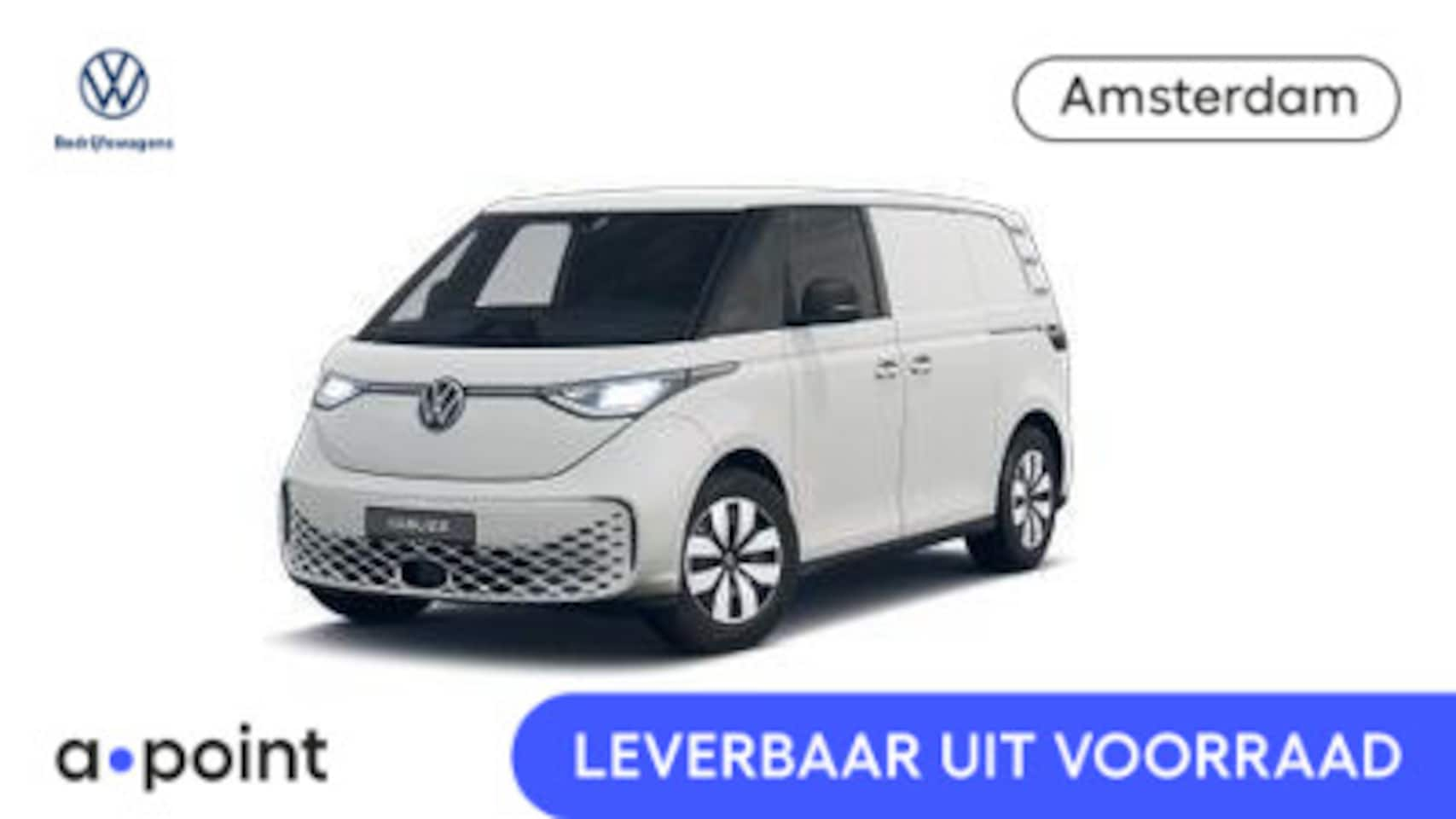 Volkswagen ID. Buzz - Bedrijfswagens Crago Elektromotor 286 pk 2 ZIJSCHUIFDEUREN, RIJKLAARPRIJS!! - AutoWereld.nl