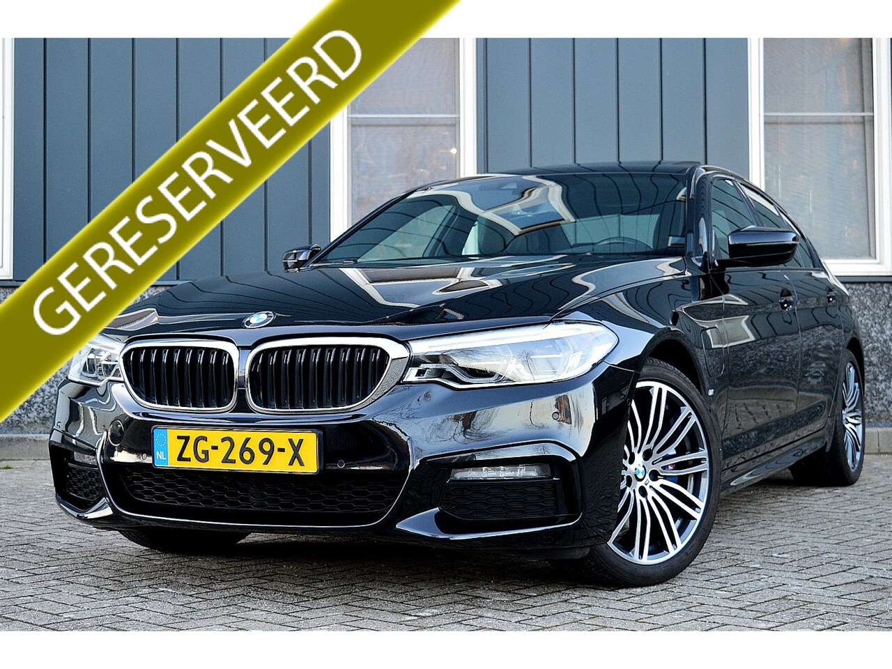 BMW 5-serie - 530e iPerformance M Sport High Executive Edition Rijklaarprijs-Garantie Leder Interieur Le - AutoWereld.nl