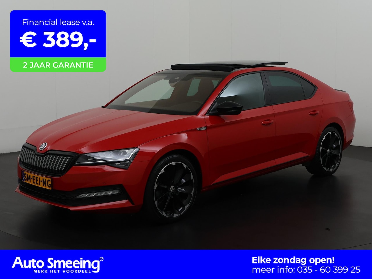 Skoda Superb - 1.4 TSI iV Sportline | Schuifdak | Trekhaak | Zondag Open! - AutoWereld.nl