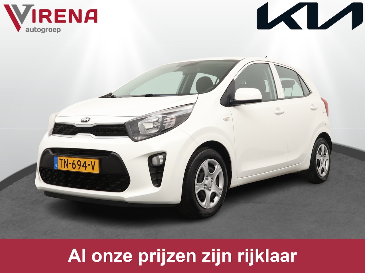 Kia Picanto - 1.0 CVVT EconomyPlusLine - Airconditioning - Bluetooth - Radio USB - 12 maanden BOVAG gara - AutoWereld.nl