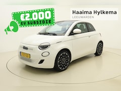 Fiat 500 - La Prima 42 kWh | LED verlichting | Lederen bekleding | Navigatie | Adaptieve cruise contr