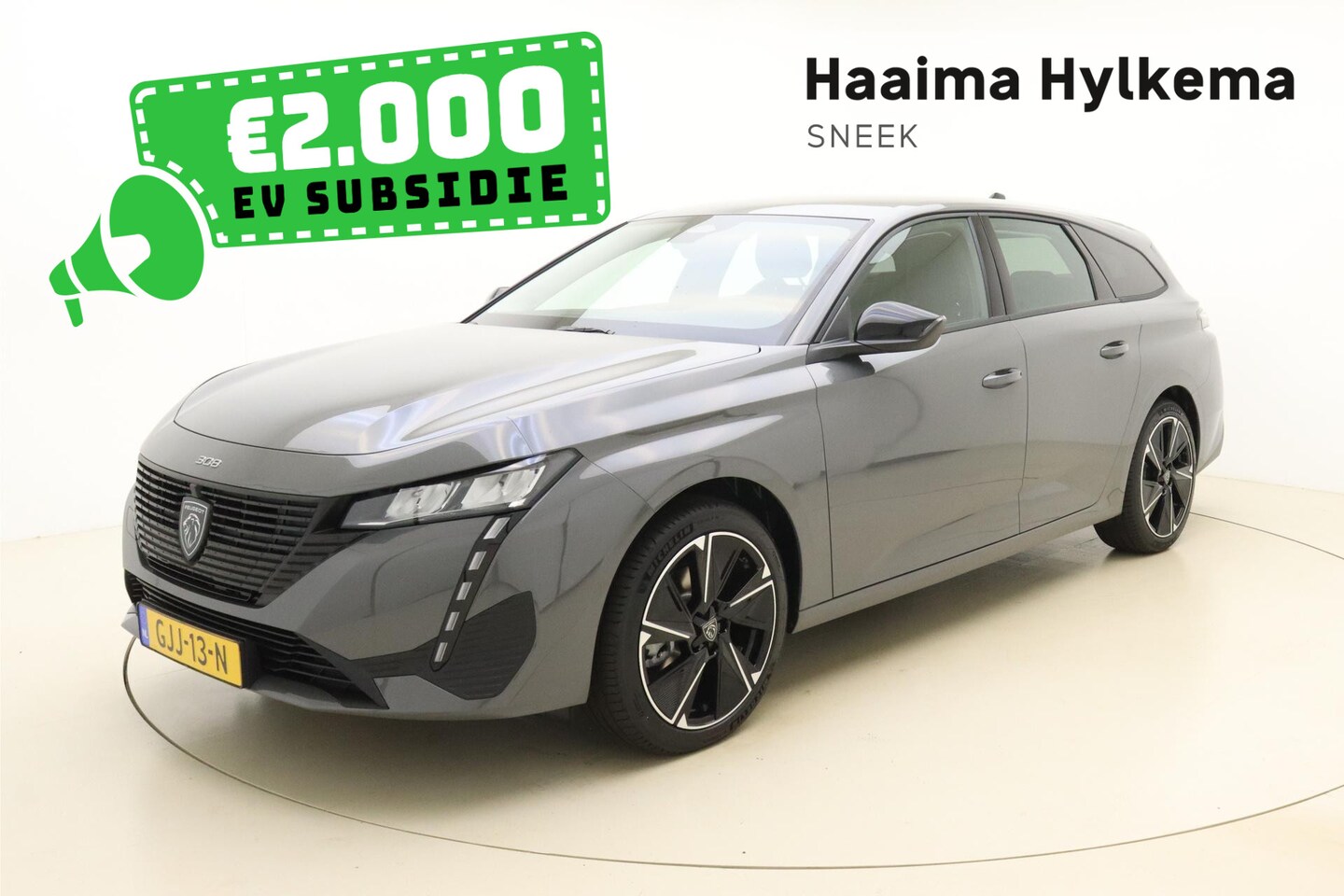 Peugeot e-308 SW - Style EV 54 kWh | 100% Elektrisch | 416km WLTP |156 PK | 3-Fase | Parkeersensor | Climate - AutoWereld.nl