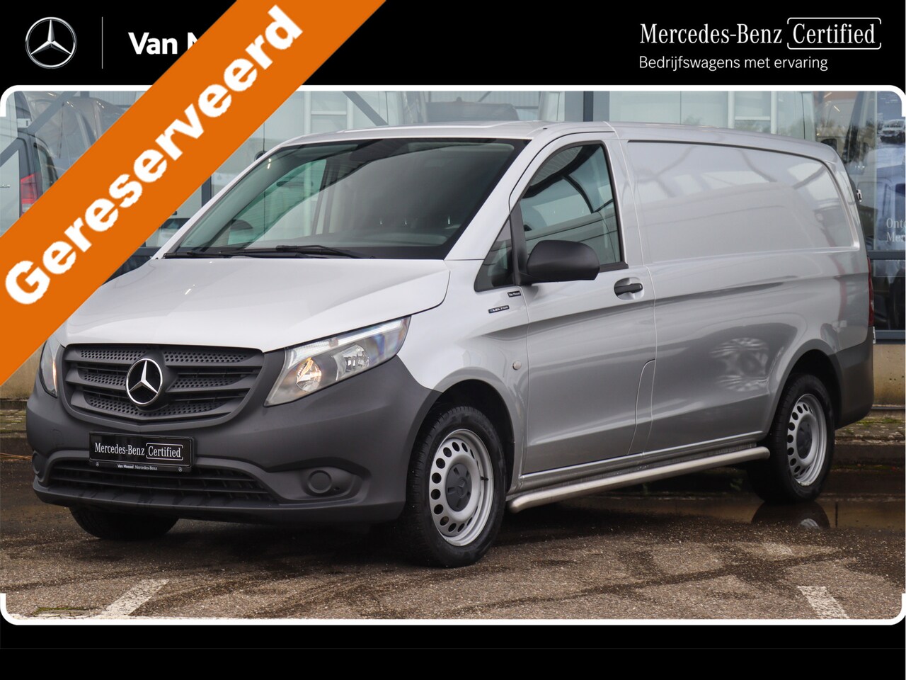 Mercedes-Benz eVito - Lang 41 kWh | AIRCO/CAMERA/STOELVERW. | Certified - AutoWereld.nl