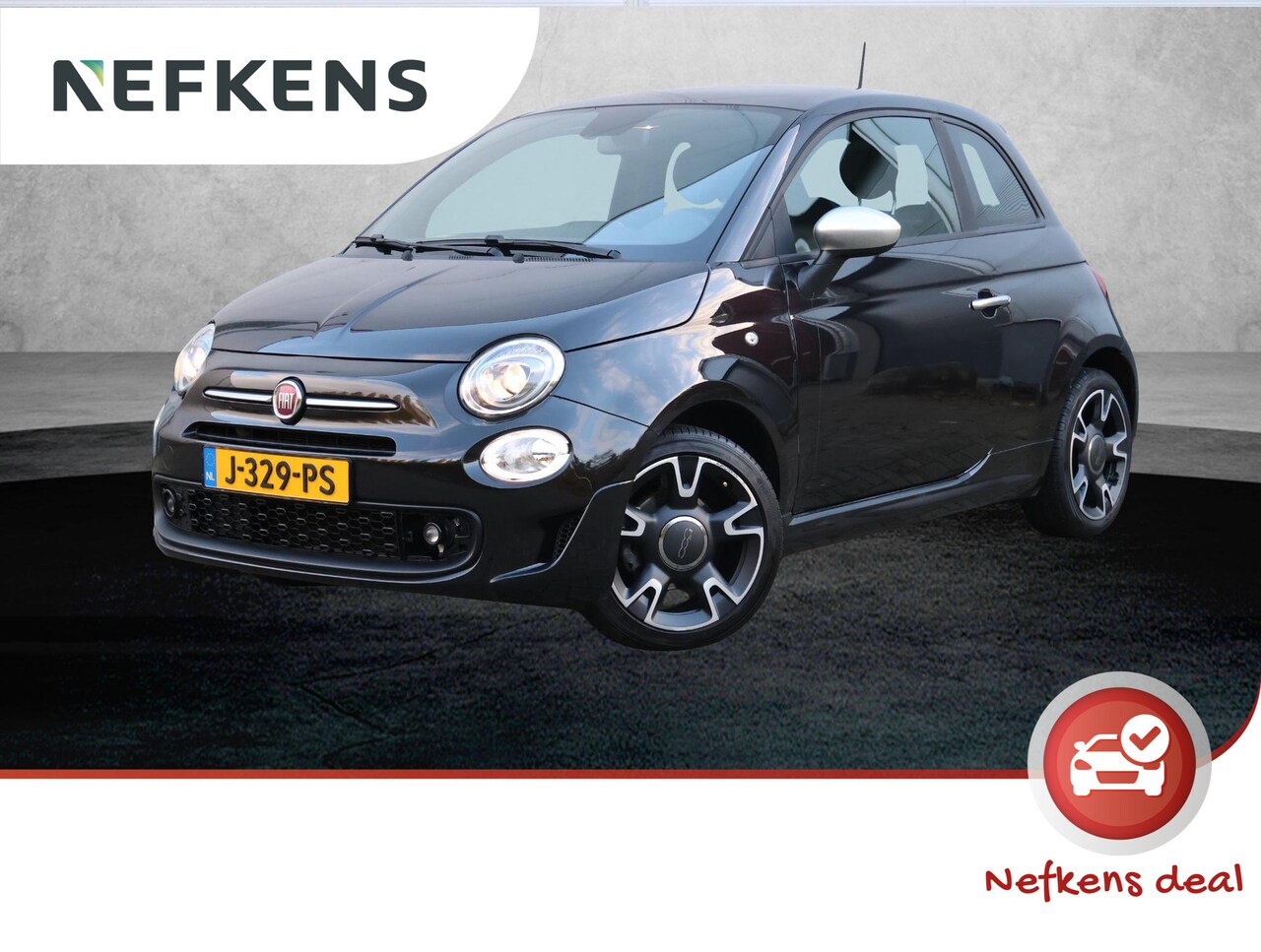 Fiat 500 - 69pk Hybrid Rockstar (Glazendak/Climate/NAV./16"LMV/AppleCarPlay/NL Auto!) - AutoWereld.nl