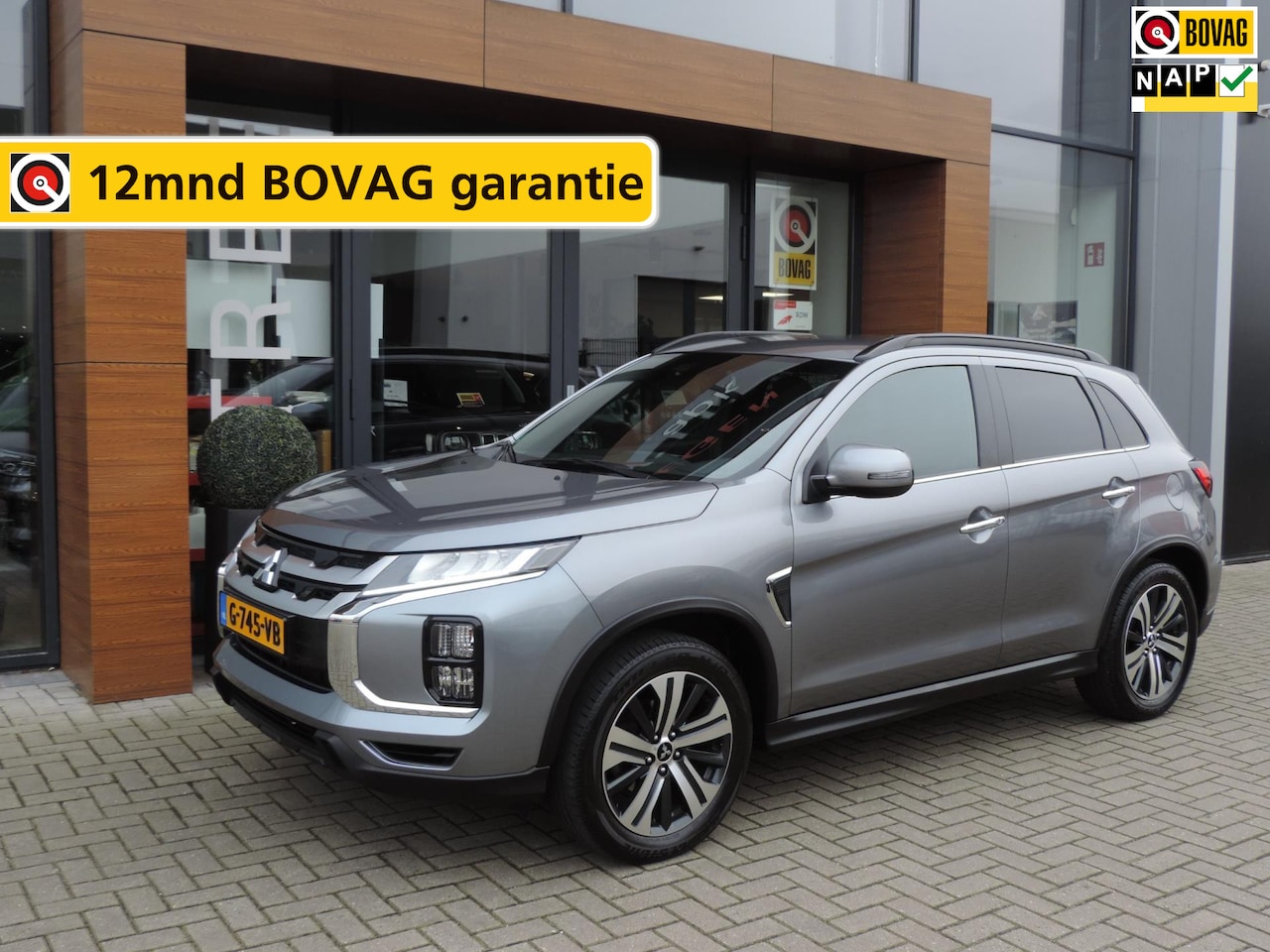 Mitsubishi ASX - 2.0 Intense AUTOMAAT 49.000km | LED kopl | Halfleer+stoelverw | Trekh | ECC | Camera | Dod - AutoWereld.nl