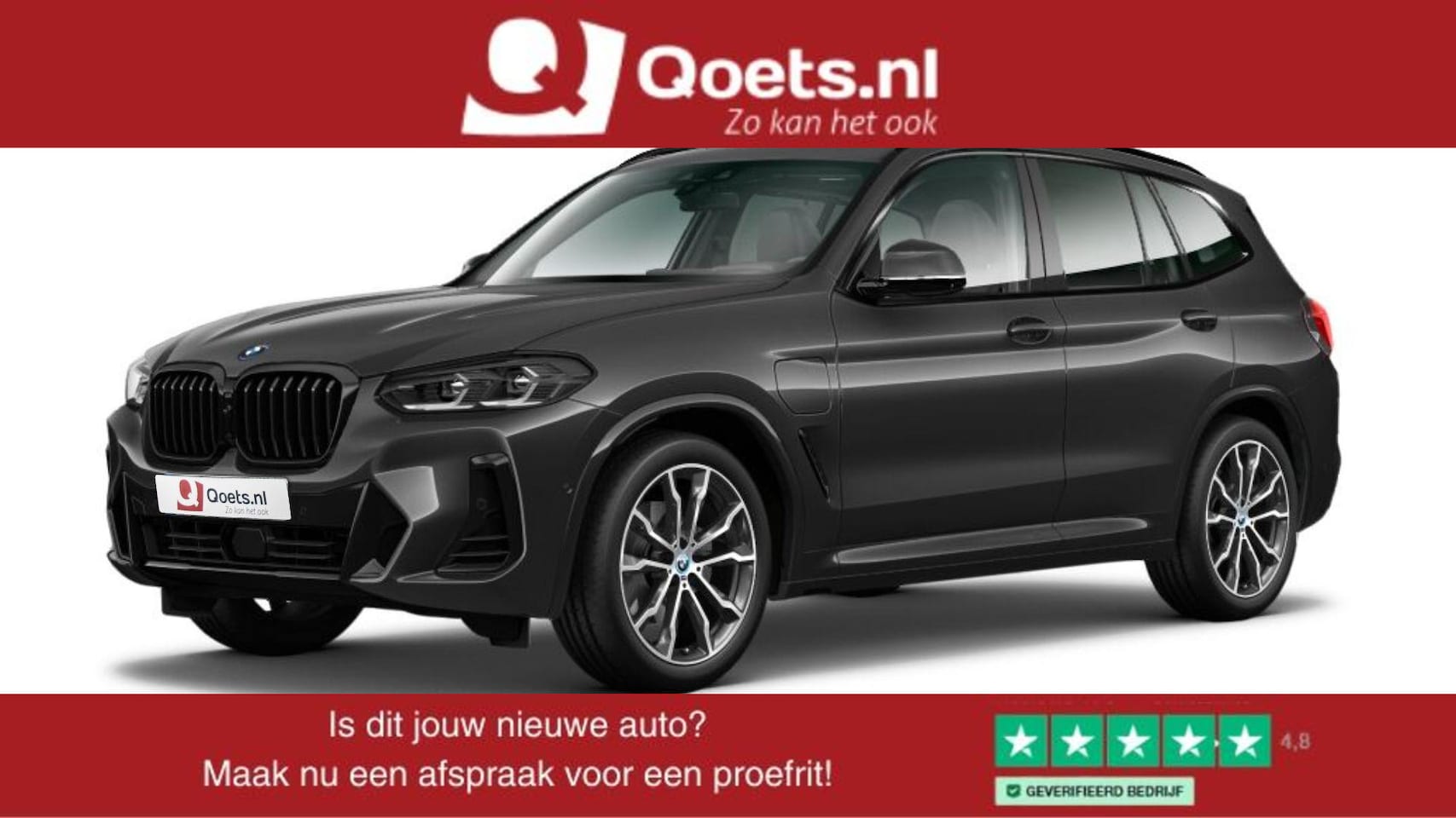 BMW X3 - xDrive30e High Executive M Sportpakket - Panoramadak - Parking/Driving Assistant - Elektri - AutoWereld.nl